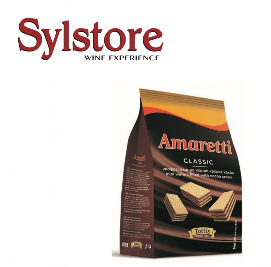 93719696-01.jpg Wafers Amaretti Clásico Tottis 125g - Image 1