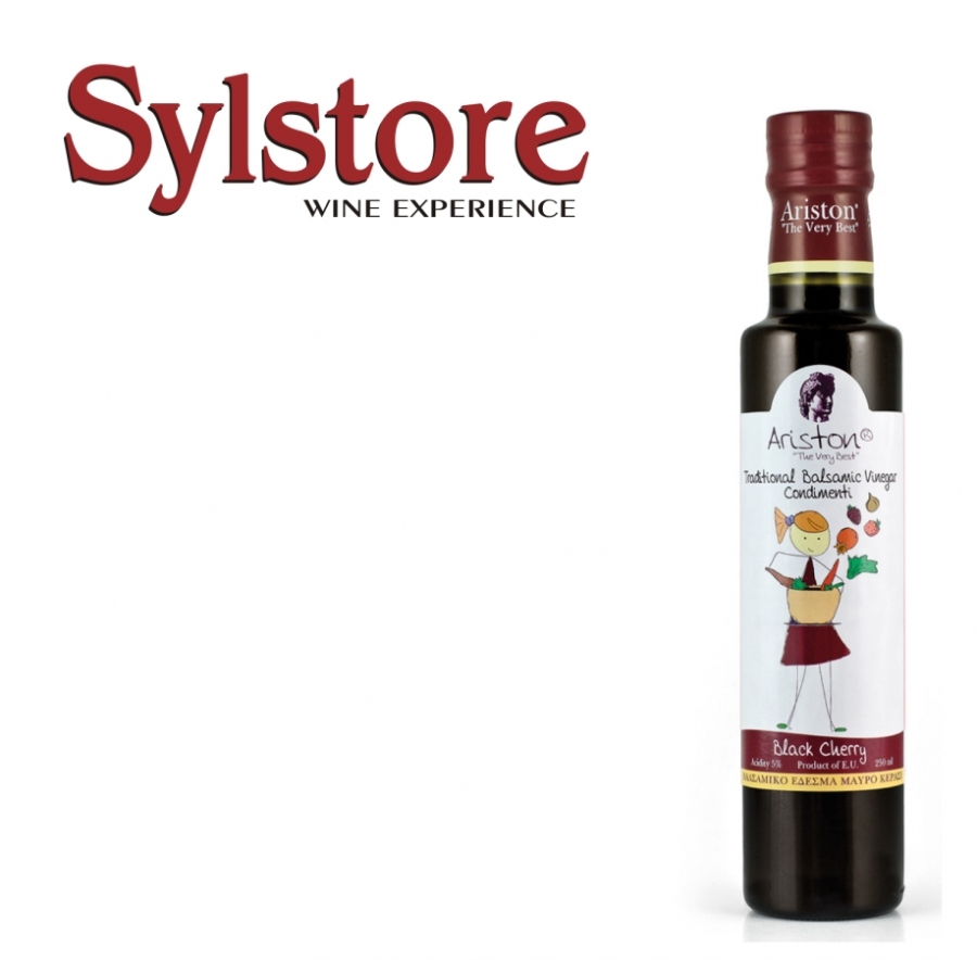 95382292-01.jpg Vinagre Balsámico Ariston aroma Cereza Negra 250ml - Image 1