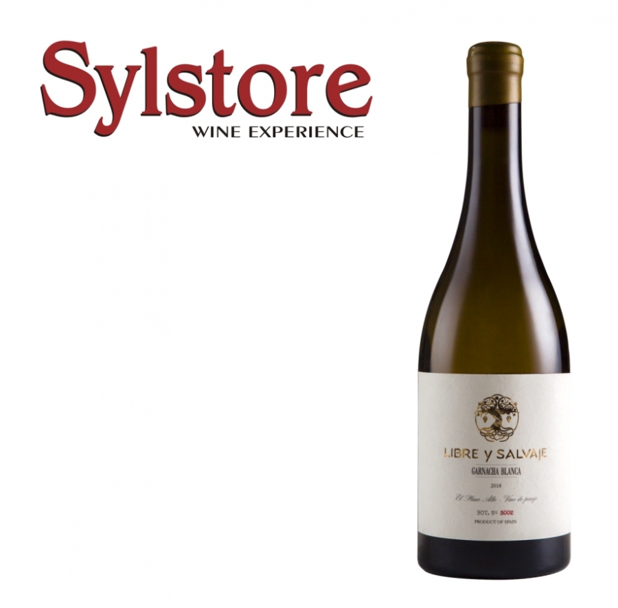 LIBRE Y SALVAJE GARNACHA BLANCA Libre y Salvaje Garnacha Blanca DO Cariñena 750ml - Image 1
