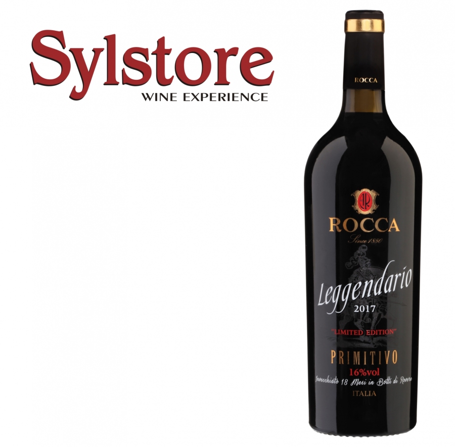 ROCCA LEGGENDARIO PRIMITIVO SALENTO 20 Rocca LEGGENDARIO Primitivo Salento 2017 limited edition - Image 1