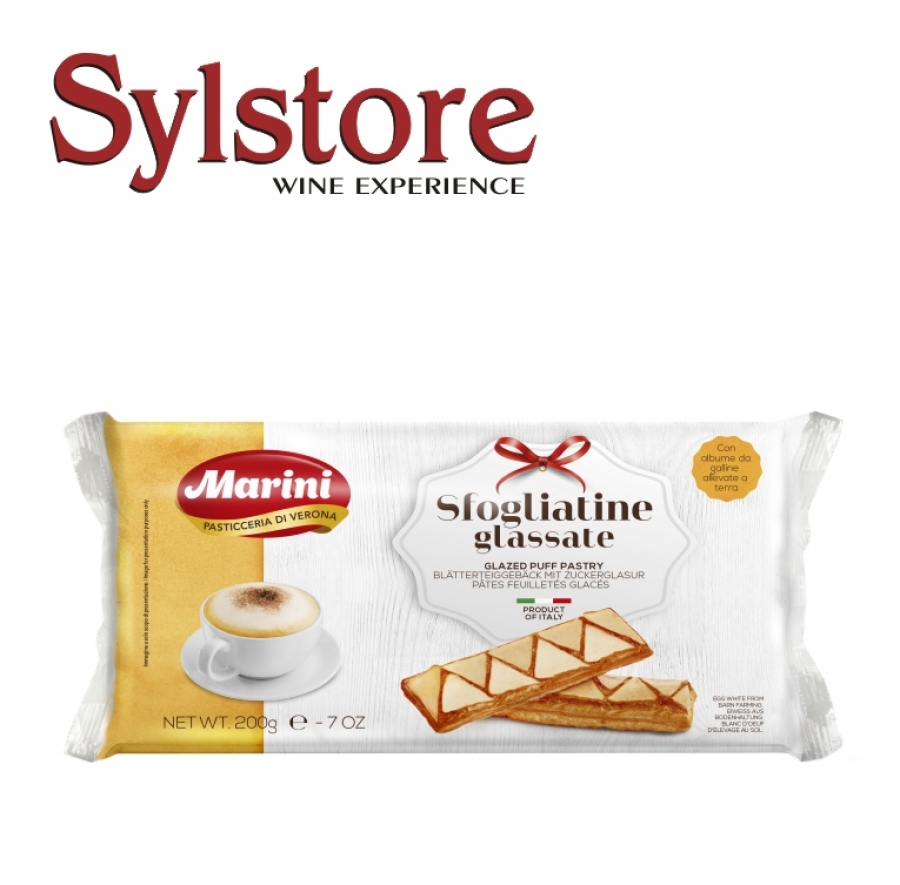 SFOGLIATINE HOJALDRES GLASEADOS MARINI Sfogliatine Hojaldres glaseados Marini 135g - Image 1