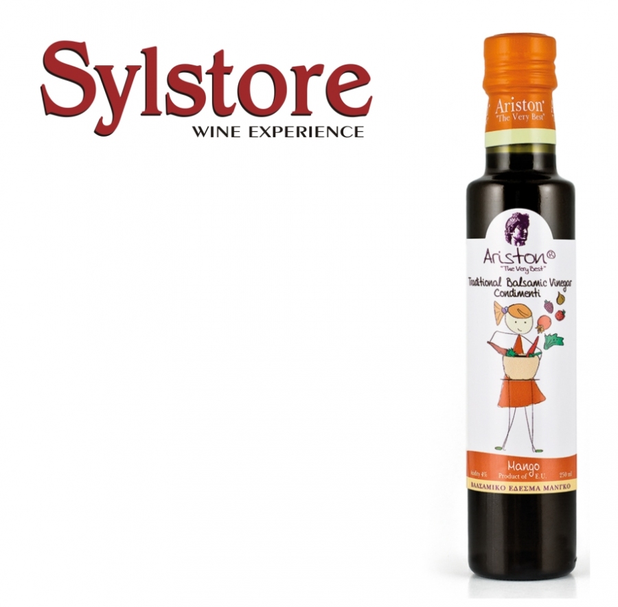 VINAGRE BALSÁMICO ARISTON AROMA MANGO Vinagre Balsámico Ariston aroma Mango 250ml - Image 1