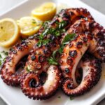 Pulpo crujiente al grill