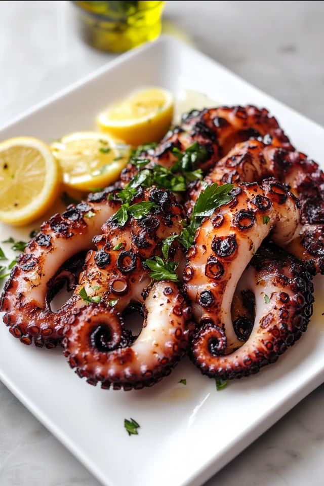 pulpo Pulpo crujiente al grill - Image 1